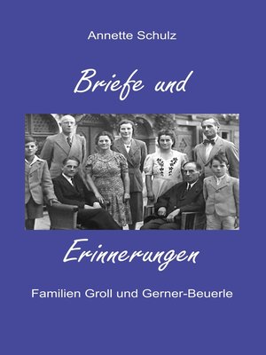 cover image of Briefe und Erinnerungen